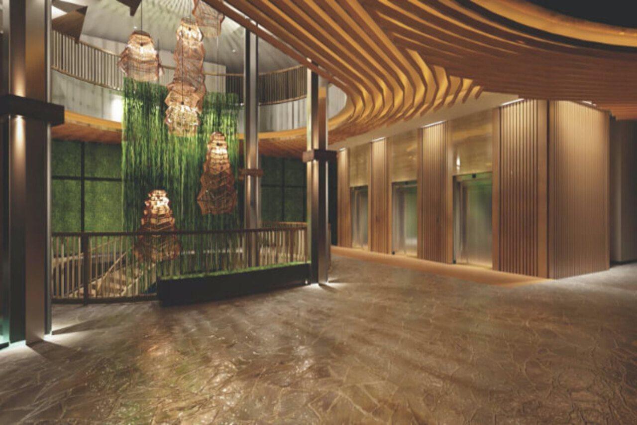 The Botanica Sanctuary Ξενοδοχείο Puncak Εξωτερικό φωτογραφία The lobby of the hotel
