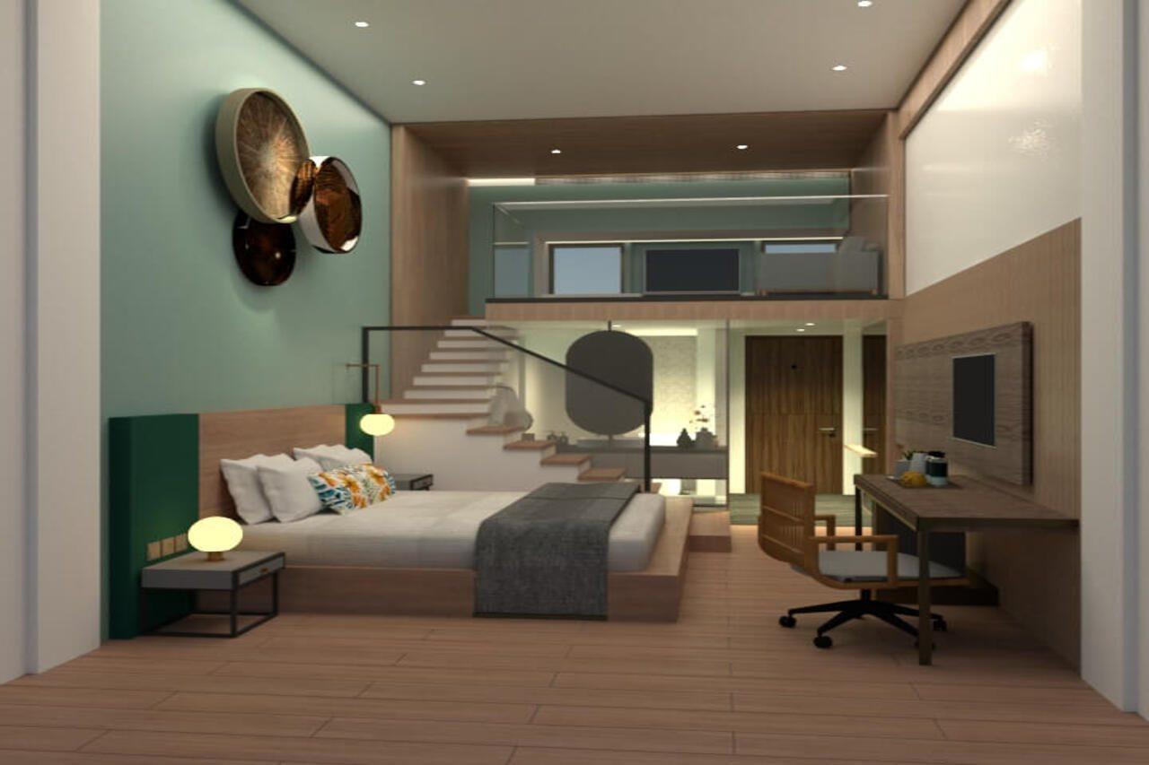 The Botanica Sanctuary Ξενοδοχείο Puncak Εξωτερικό φωτογραφία 3D rendering of a hotel room