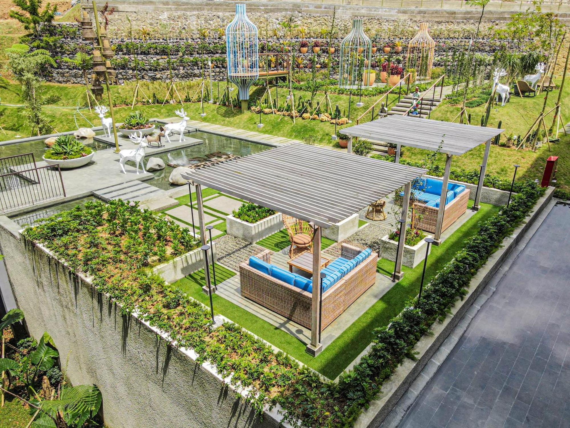 The Botanica Sanctuary Ξενοδοχείο Puncak Εξωτερικό φωτογραφία The park